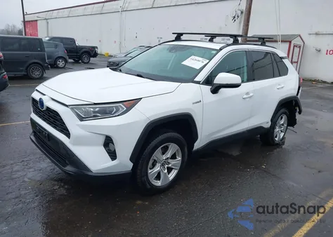 2021 Toyota Rav4 Hybrid Xle from USA, damaged, VIN 2T3RWRFV8MW110003